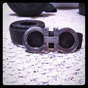 Silver ferrogama belt (fits most)